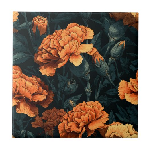 Carreaux de Carnation Rétro Cool pour l'Espace de (Devant)