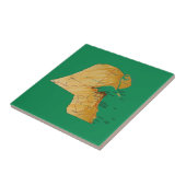 Carreaux de carte du Koweït (Côté)