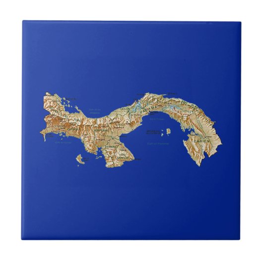 Carreaux de carte du Panama (Devant)