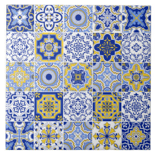 Carreaux de céramique à motif de carreaux portugai