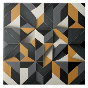 Carreaux de céramique à motif géométrique moderne