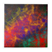 Carreaux de céramique brillants colorés Abstrait (Devant)