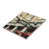 Carreaux de céramique de quartier français de la (Côté)