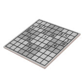 Carreaux de céramique de SUDOKU (Côté)