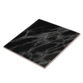 Carreaux de céramique en marbre noir (Côté)