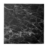 Carreaux de céramique en marbre noir (Devant)