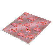 Carreaux de céramique flamants (Côté)