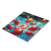 Carreaux de céramique fraises (Côté)