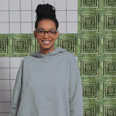 Carreaux de céramique géométrique Visions vertes