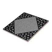 Carreaux de céramique gris et noir (Texture modern (Côté)