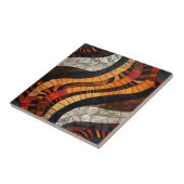 Carreaux de céramique Motif Tribal Africain (Côté)