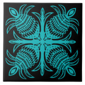 carreaux de céramique motif tropical (Devant)