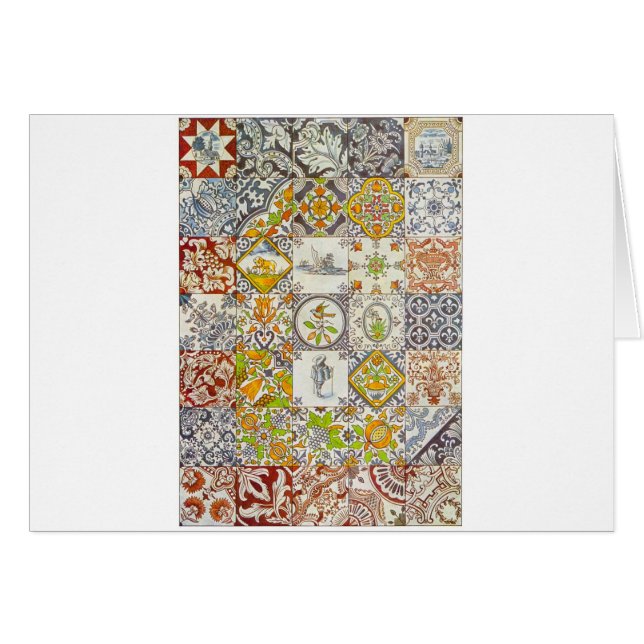 Carreaux de céramique néerlandais (Devant horizontal)