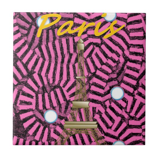 Carreaux de céramique Paris France (Devant)