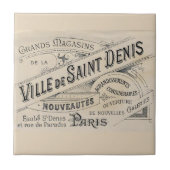 Carreaux de céramique Paris France (Devant)