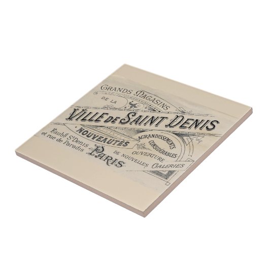 Carreaux de céramique Paris France (Côté)