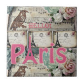 Carreaux de céramique Paris France (Devant)