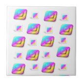 Carreaux de céramique Pastel Carrés (Devant)
