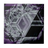 Carreaux de céramique pourpre (Devant)