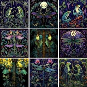 Carreaux de chauves-souris lampes de rue (collecti