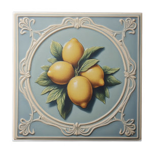 Carreaux de citron vintage Majolica