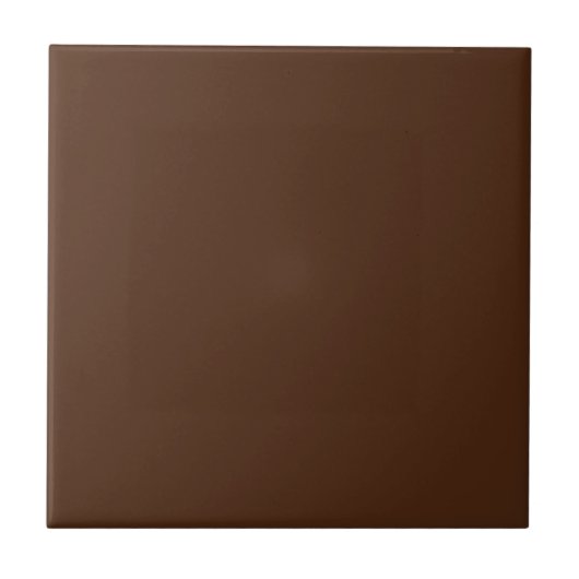 Carreaux de couleur solide Brown au chocolat (Devant)