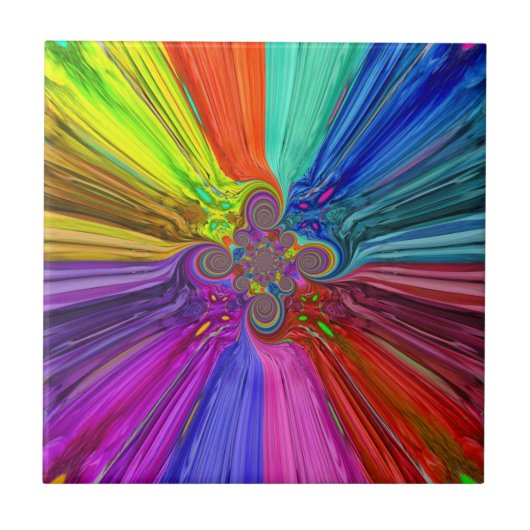 Carreaux de couleur Vortex (Devant)