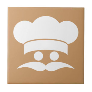 Carreaux de couleurs CHEF personnalisés