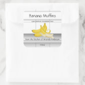 Carreaux de Cuisine Étiquette de Produit Muffins à (Sac)