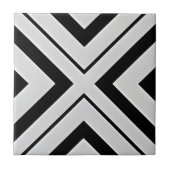 carreaux de diamants noirs et blancs (Devant)