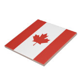 Carreaux de drapeau canadien patriotique (Côté)