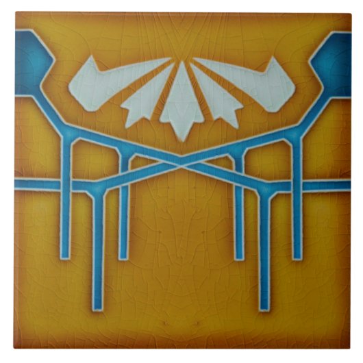 Carreaux de faïence Art Nouveau (Devant)