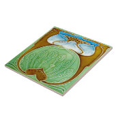 Carreaux de faïence Art Nouveau (Côté)