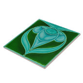 Carreaux de faïence Art Nouveau (Côté)