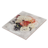 carreaux de fleurs bouquet (Côté)