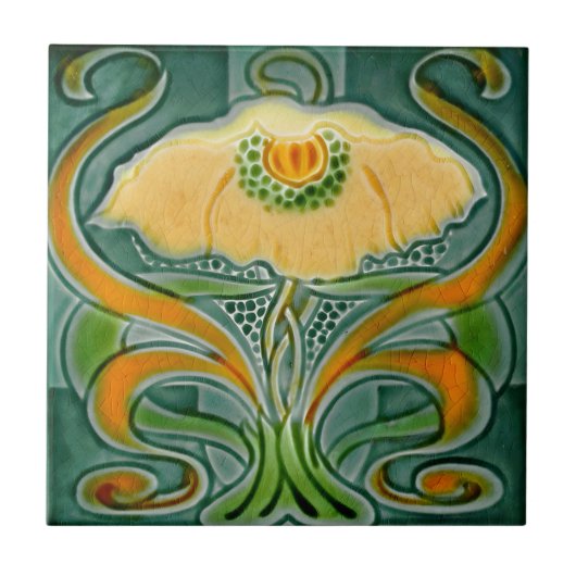 carreaux de fleurs d'art (Devant)
