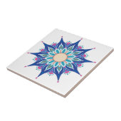 carreaux de mandala colorés (Côté)