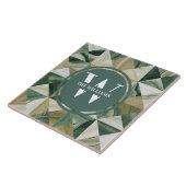 Carreaux de marbre vert clair (Côté)