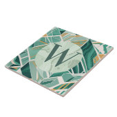 Carreaux de marbre vert clair (Côté)