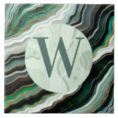 Carreaux de marbre vert clair (Devant)