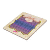 Carreaux de Mariage de Bow rose (Côté)