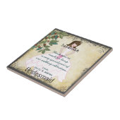 Carreaux de Merci tourbillonnant Bridesmaid avec a (Côté)