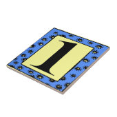 Carreaux de métro Bleu Cadre Étoiles 1 Un (Côté)