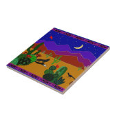 Carreaux de montagnes du désert (Côté)