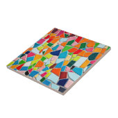 Carreaux de mosaïque colorés (Côté)