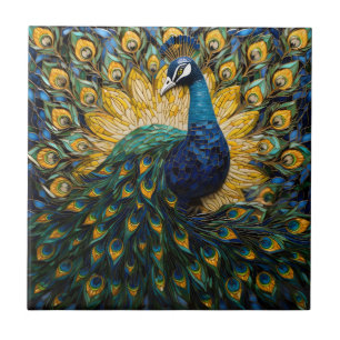 Carreaux de mosaïque de Peacock