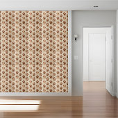 Carreaux de Motif Brown foncé et clair