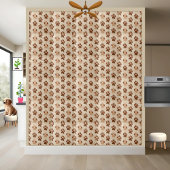 Carreaux de Motif Brown foncé et clair