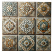 Carreaux de Motif géométriques (Devant)