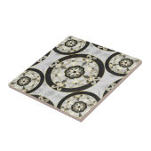 Carreaux de mur noirs et dorés abordables (Côté)